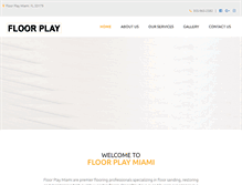 Tablet Screenshot of floorplaymiami.com